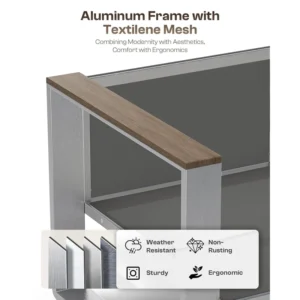 Oasbira Aluminum Outdoor Patio Furniture img 2