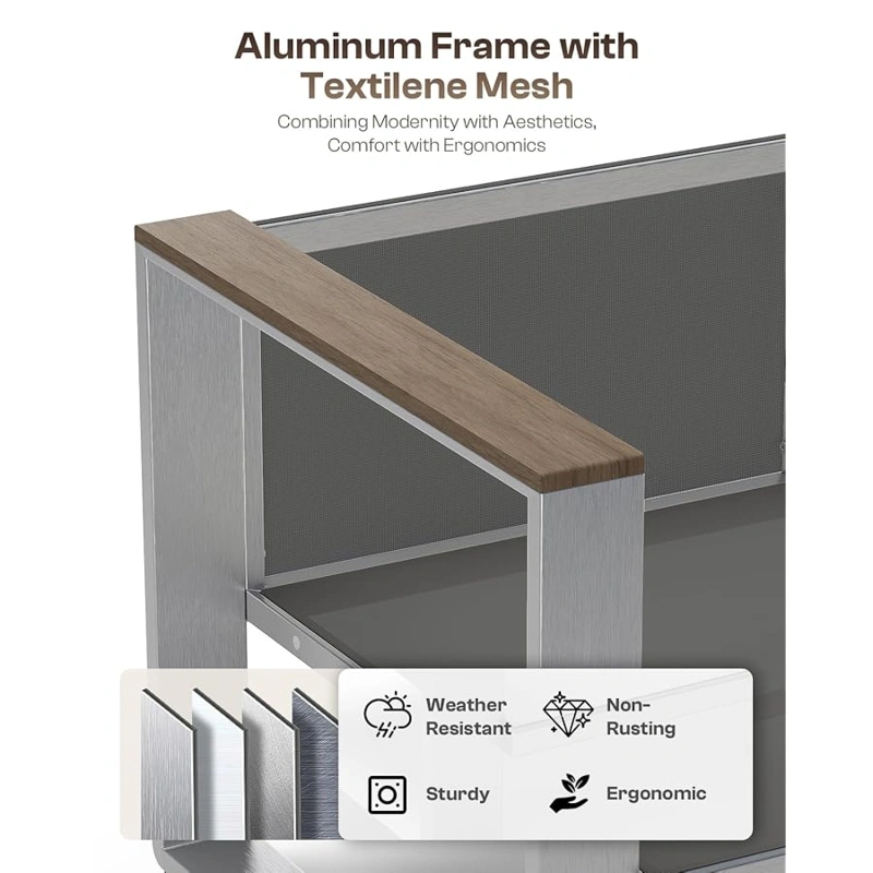 Oasbira Aluminum Outdoor Patio Furniture img 2