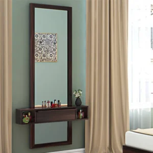 Ohio Solid Wood Dressing Table in Mahogany Finish