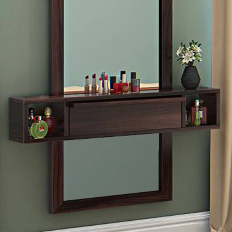 Ohio Solid Wood Dressing Table in Mahogany Finish img 1