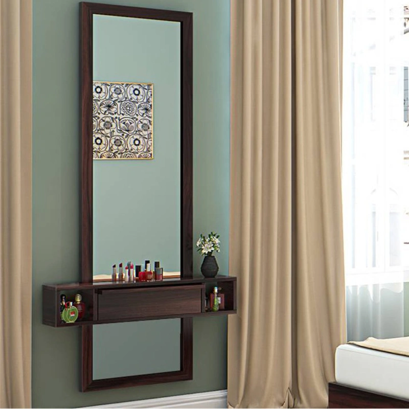 Ohio Solid Wood Dressing Table in Mahogany Finish img 2