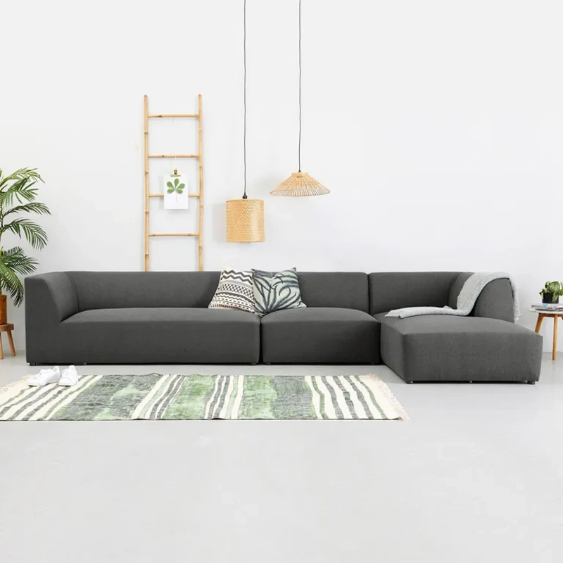 Opal L Shape Sofa Set img 1