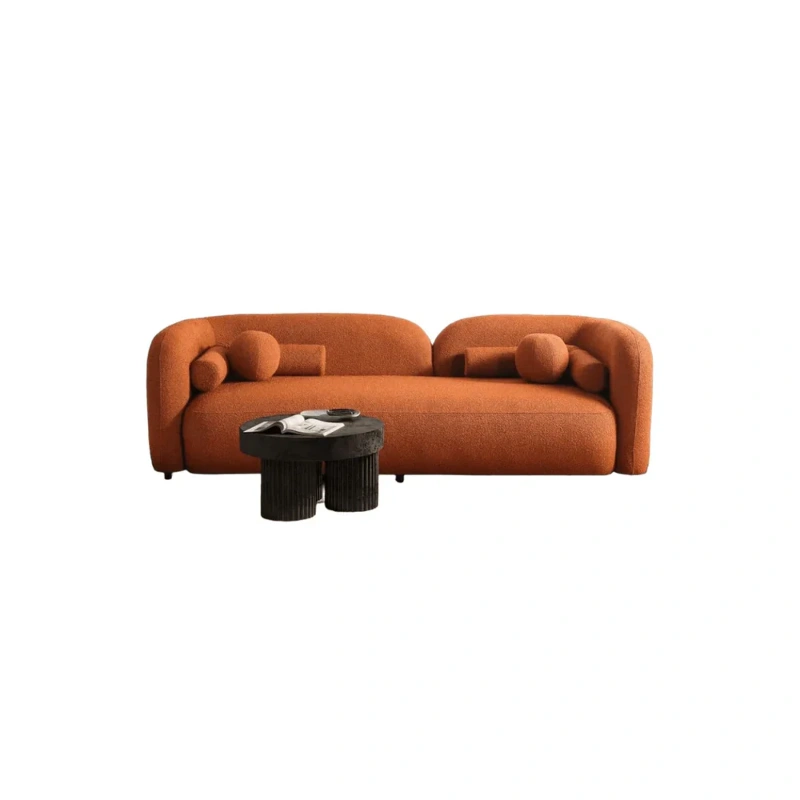 Plush Perch Minimalist Sofa img 1