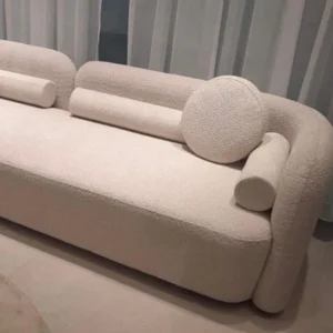 Plush Perch Minimalist Sofa img 2