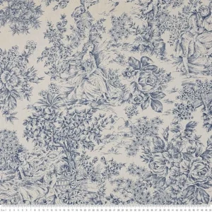 Printed Canvas Upholstery Fabric img 1