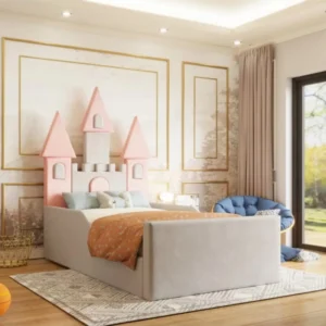 Rapunzel Castle Kids Bed Storage