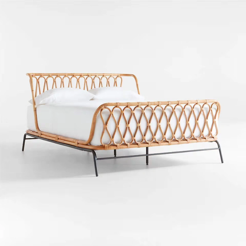 Rattan Kids Bed by Crate & Barrel img 1