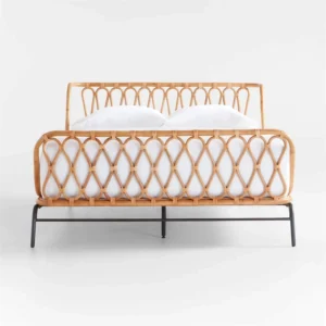 Rattan Kids Bed by Crate & Barrel img 2