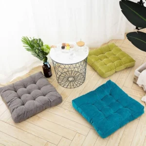 Solid Square Seat Cushion img 2