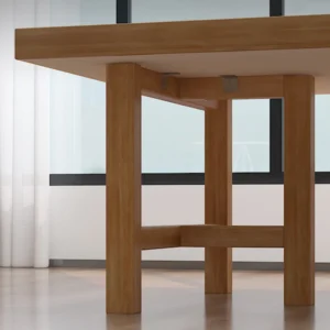 Solid Wood Meeting Table img 1