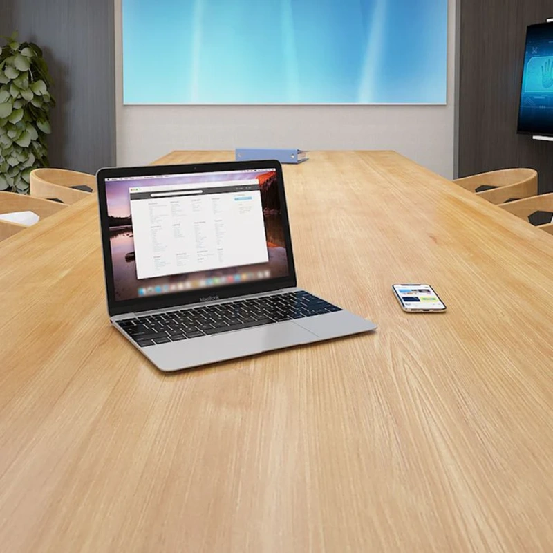 Solid Wood Meeting Table img 2