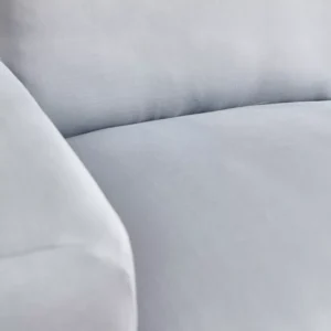 Squab Solid 3-Seater Sofa Cover img 2