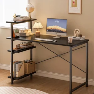 Stubborn Study Desk with Storage Space Computer Desk