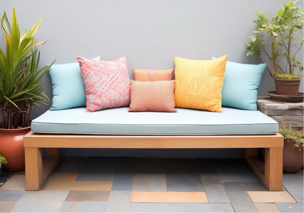 Stylish durable bench cushions Dubai