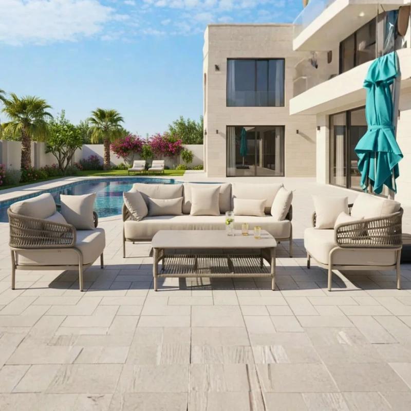 Swin Patio Lounge Sofa Set – 5-Seater