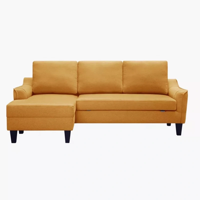 Sydney Beige Fabric Upholstered Corner Sofa img 2