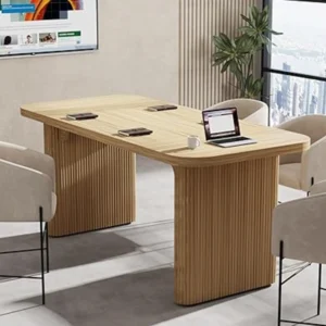 Tribesigns Wood Executive Computer Desk img 1