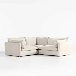 Unwind 3-Piece Slipcovered Sectional Sofa