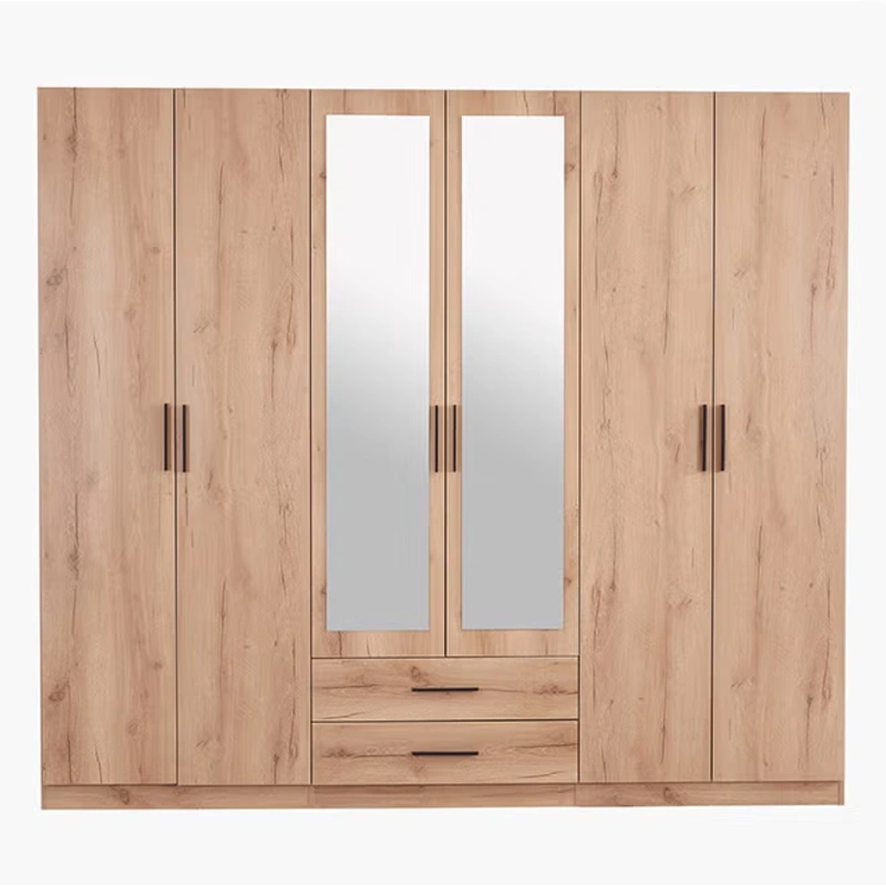 Urban 6-Door Wardrobe with Mirror img 1