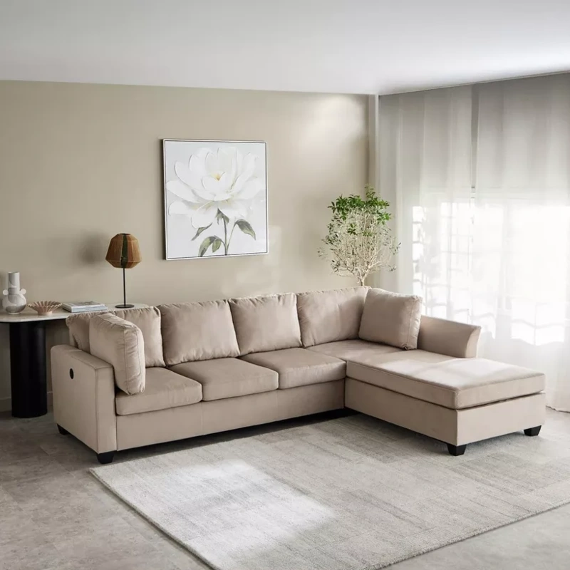 Urbandale Reversible Corner Fabric Sofa