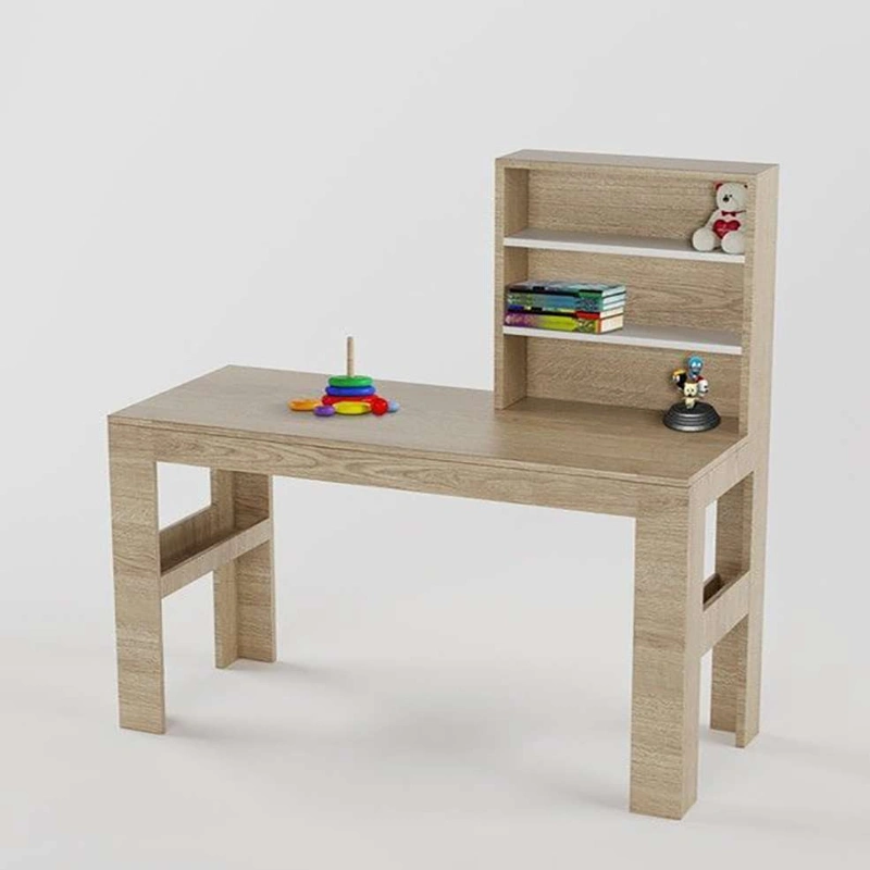 Urbane Study Table in Oak Finish img 1