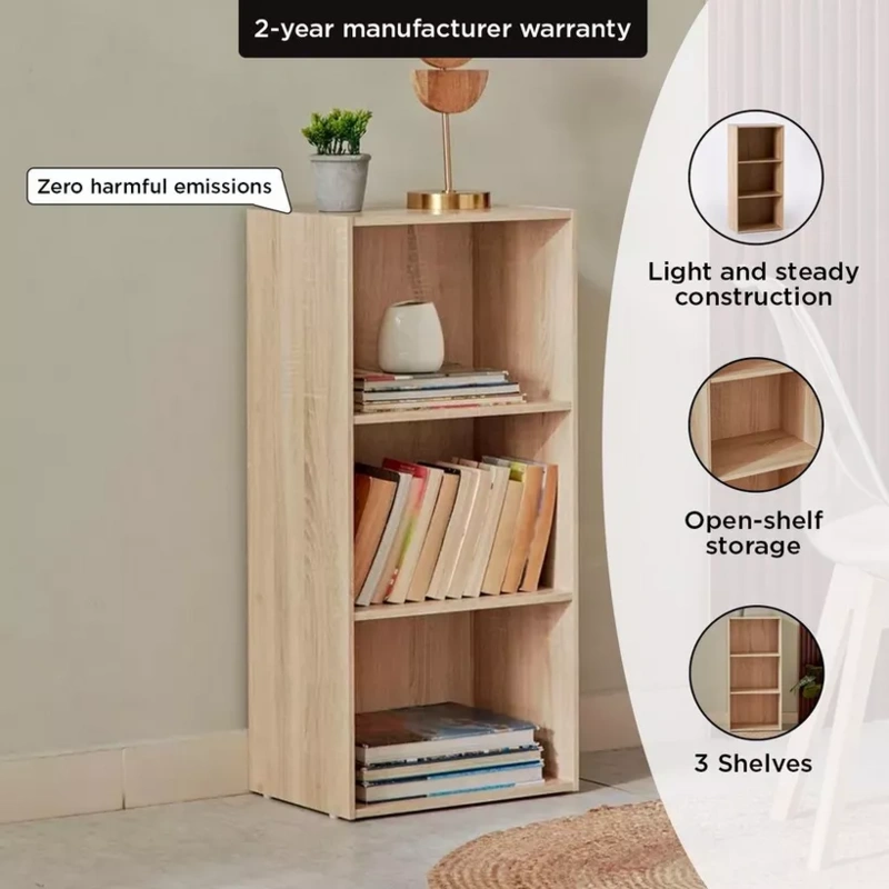 Vanilla Junior 3-Tier Bookcase img 2