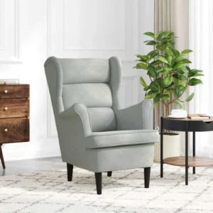 Vidaxl Armchair Light Grey img 1