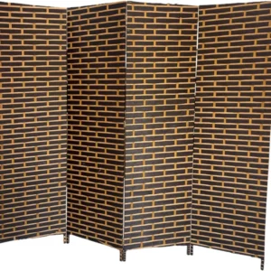 Vital 4-Panel Room Dividers and Folding Privacy