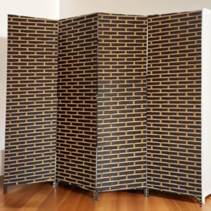 Vital 4-Panel Room Dividers and Folding Privacy img 2