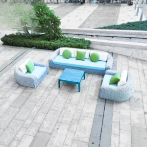 Wholesales Garden Furniture Patio Rope Weaving Outdoor img 1