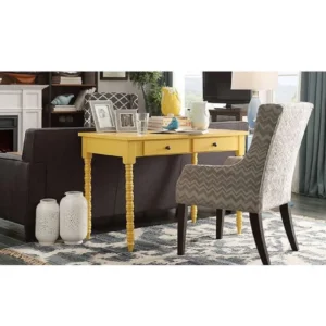 Wooden Legs Writing Study Table img 1