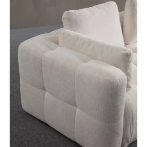 3-Seater Modular Sofa Amaris White img 1
