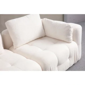 3-Seater Modular Sofa Amaris White img 2