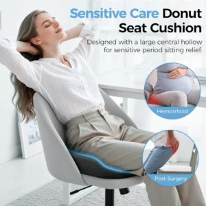 AUVON Sensitive Care Donut Pillow Seat Cushion img 1