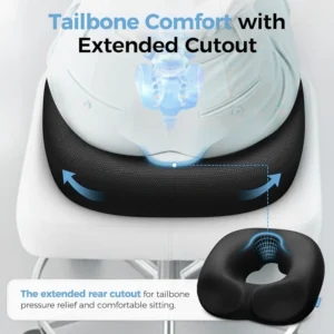 AUVON Sensitive Care Donut Pillow Seat Cushion img 2