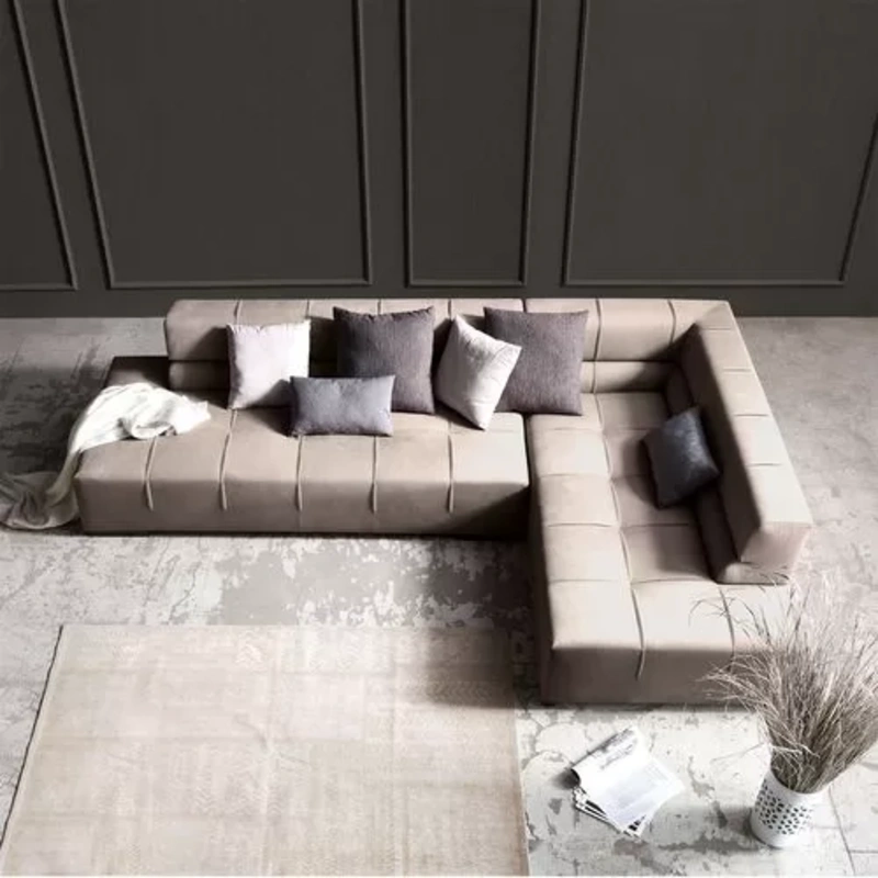 Armless Corner Sectional Sofa img 1