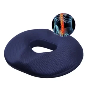 Blue Donut Cushion for Tailbone and Coccyx Pain img 1
