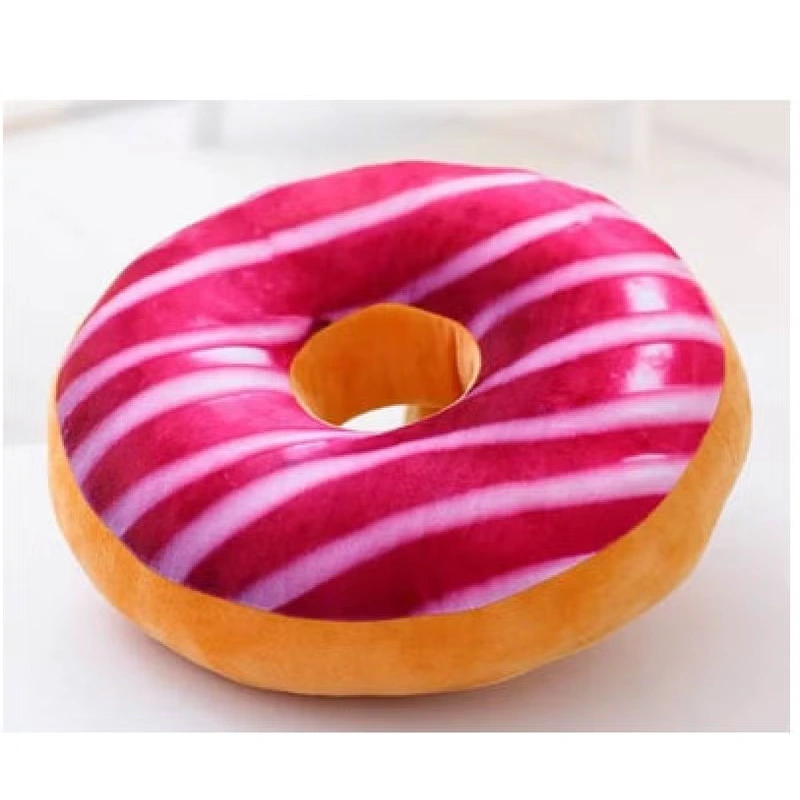 Bluejw 3D Doughnut Throw Pillow