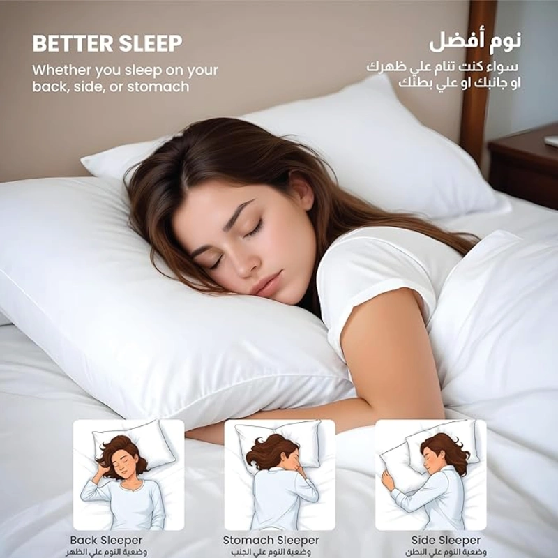 Casual Bliss Pillow 50 cm X 75 cm Standard Bed Pillows img 1