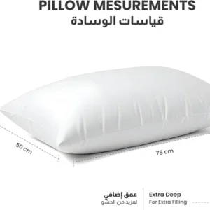 Casual Bliss Pillow 50 cm X 75 cm Standard Bed Pillows img 2