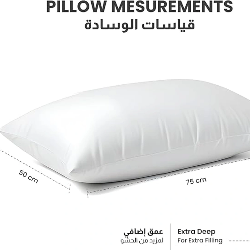 Casual Bliss Pillow 50 cm X 75 cm Standard Bed Pillows img 2