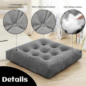 Cestbella Floor Pillow Square Meditation img 1