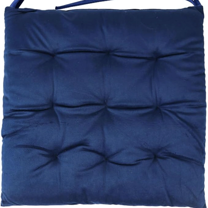 Cotton Home Pack of 2 Velvet Soft Chair Pads