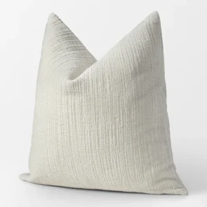 Ivory Cozy Pillow Cover