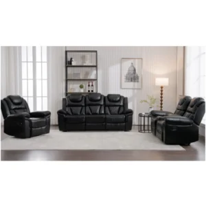 Home Theater Leather Sofa Set