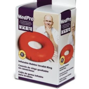 MedPro Inflatable Rubber Invalid Ring Cushion img 1
