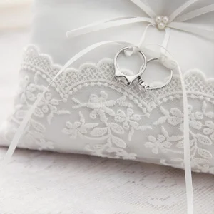 Nalaina Wedding Ring Bearer Pillow 20x20cm img 1