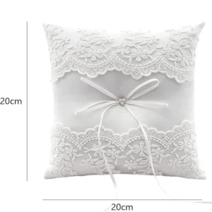 Nalaina Wedding Ring Bearer Pillow 20x20cm img 2