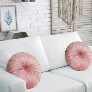 Namalu Throw Pillow 13.8 Inch Decorative Round Cushions img 2