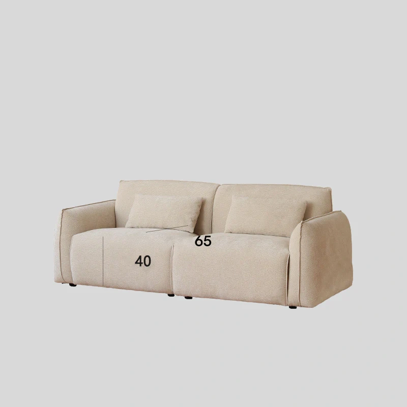 Nice Velvet Modular Sofa img 1